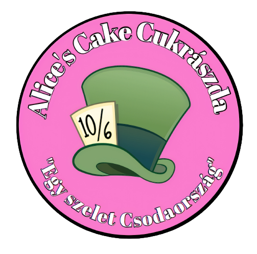 Alice's Cake Cukrászda logó